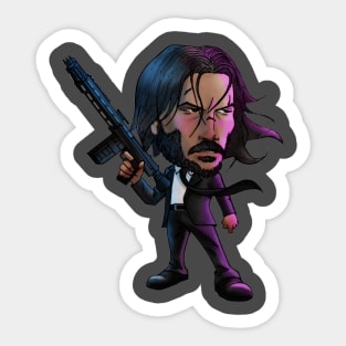 JOHN WICK Sticker